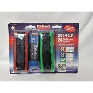 Eklind 3 Piece Metric/Sae Ergo Fold-Up Hex Key Set, 25024